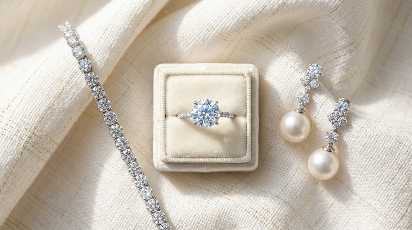 Lumiere Marquise Diamond Riviera Necklace